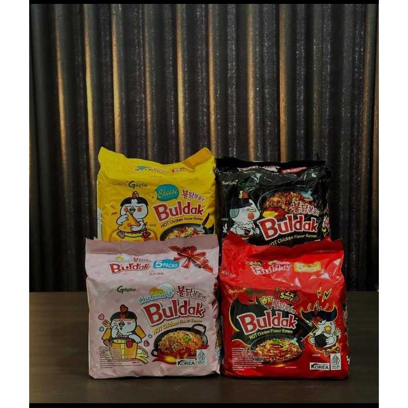 

paket buldak samyang 4 varian