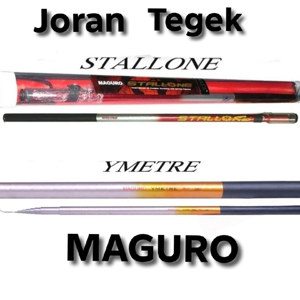JORAN MAGURO STALLONE | MAGURO YMETRE | joran Tegek | Ringan | Alat pancing original