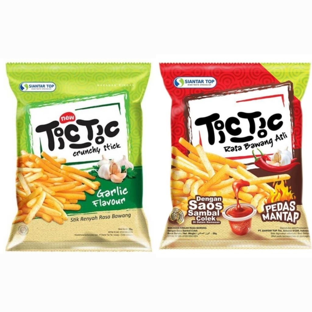 

Tic Tic Stik Renyah Rasa Bawang 70 g