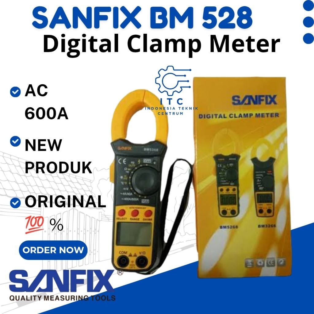 Sanfix BM 528 Digital Clamp Meter