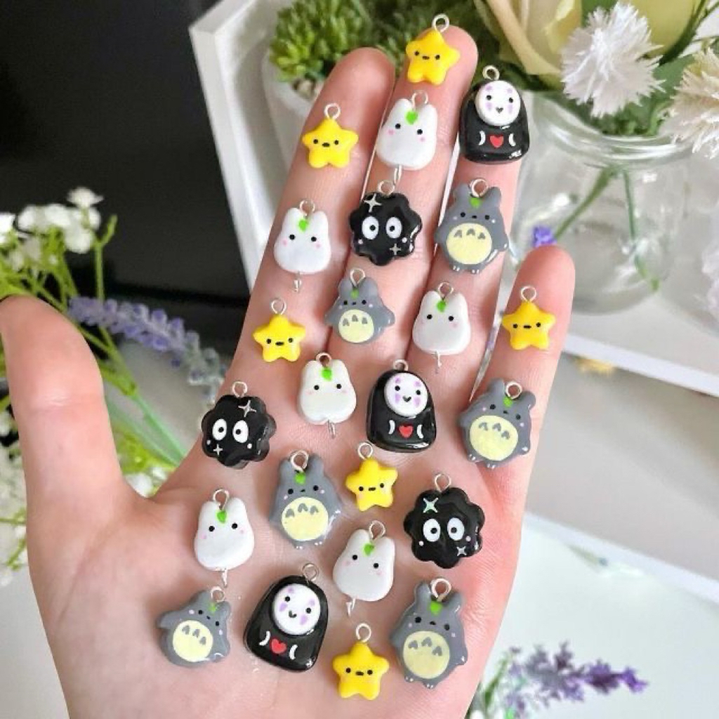 keychain charm ghibli keychain charm ghibli