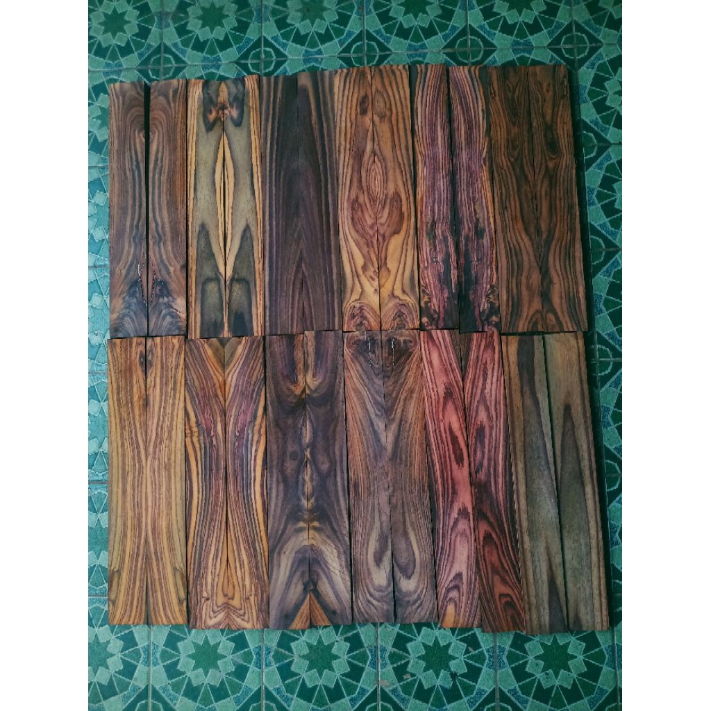 kayu sonokeling akar full galih belah buku