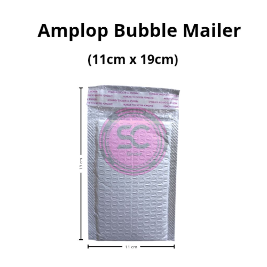 

Amplop Bubble Mailer Packing Olshop 11cm x 19cm