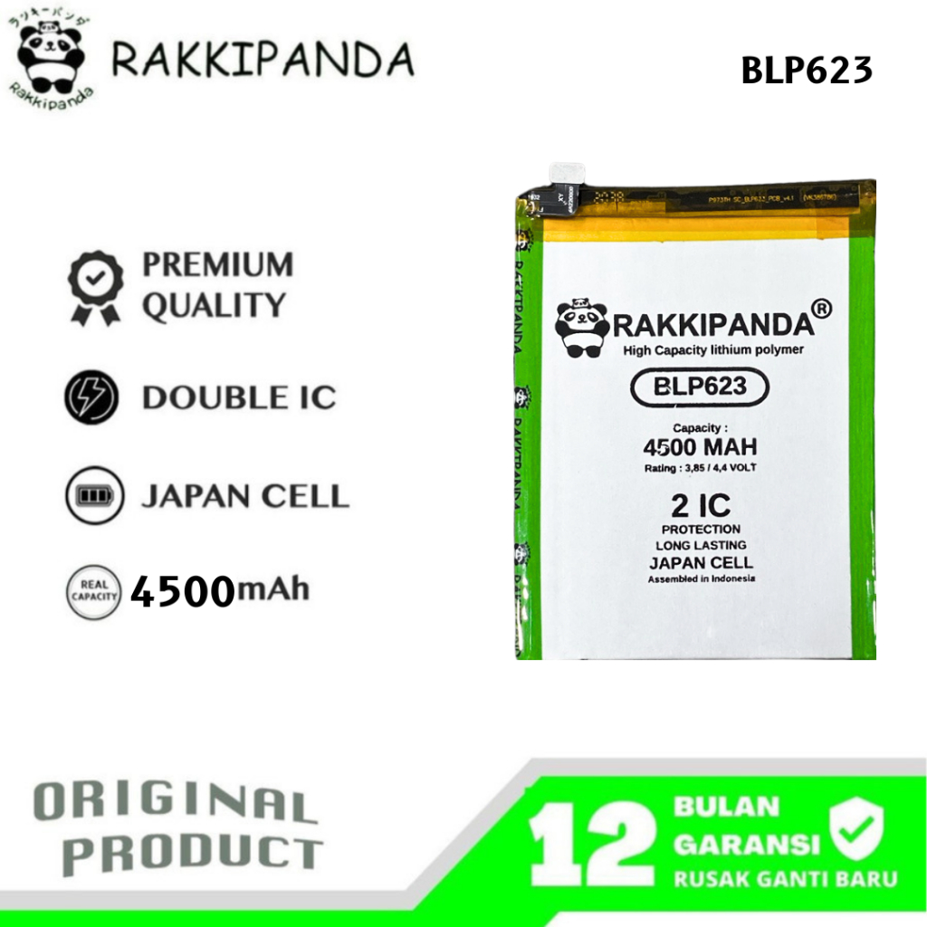 RakkiPanda - BLP623 / BLP625 F3 Plus / R9S Plus Batre Batrai Baterai