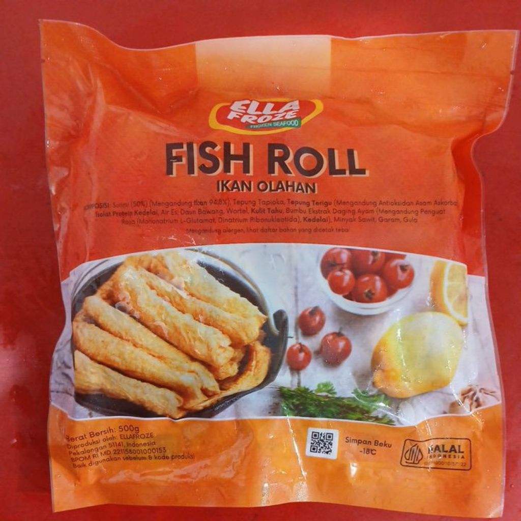 

Ella froze fish roll 500gr