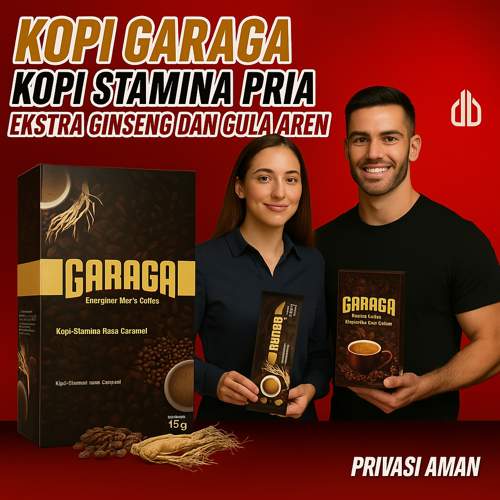 

Garaga | Kopi Stamina Pria Dewasa Tahan Lama - Isi 5 Sashet Estrak ginseng Peru Halal Terdaftar BPOM