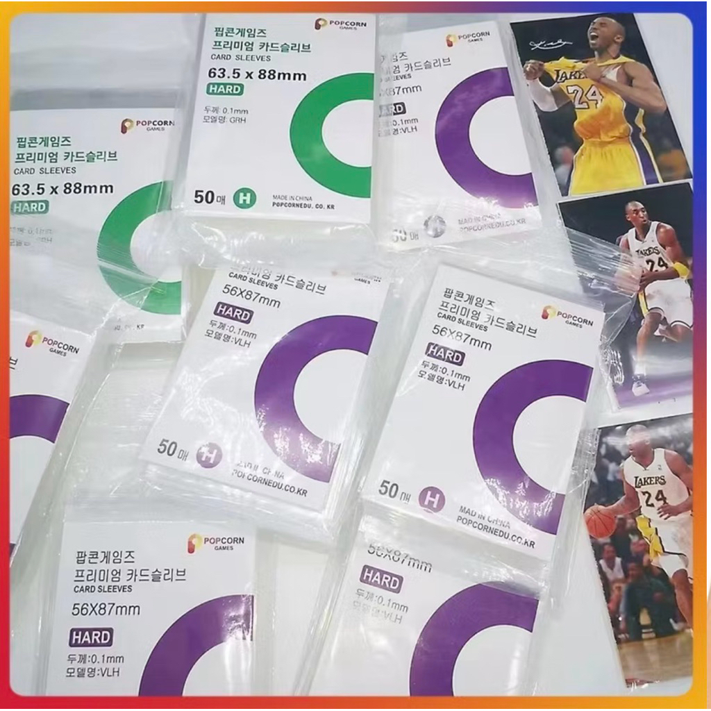 [50 pcs] innersleeve popcorn photocard isi 50 pcs mpc | card sleeve photocard