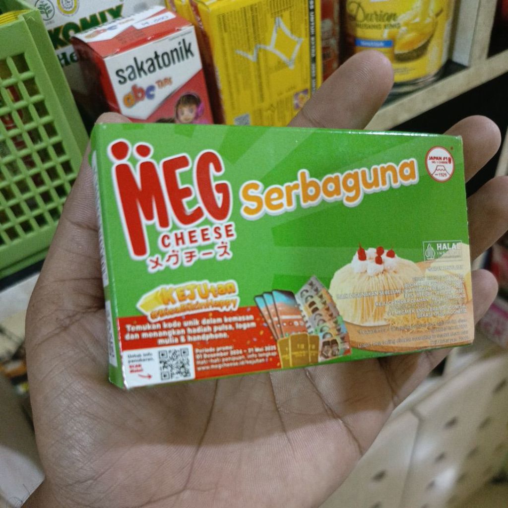 

Meg Cheese keju serbaguna 200gr