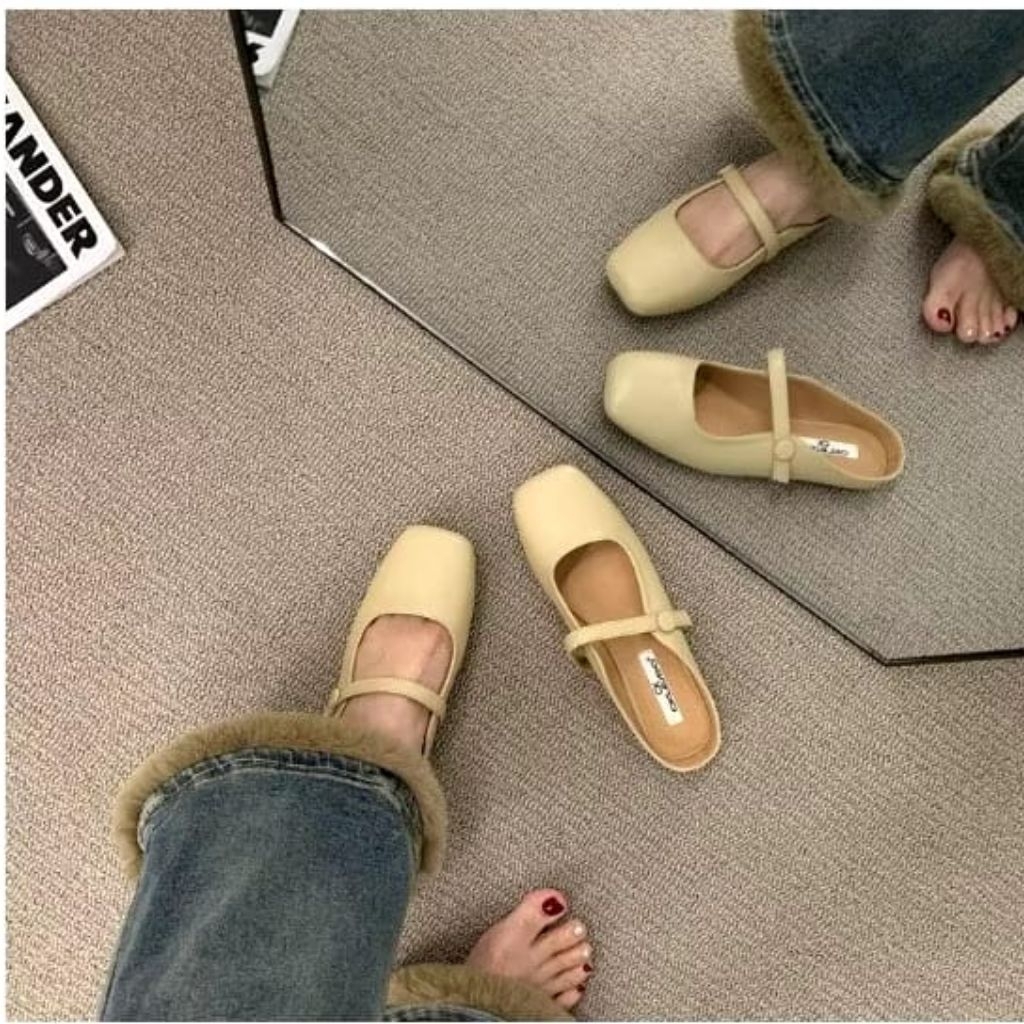 READY SEPATU WANITA SEPATU FLAT WANITA SIZE 35 SAMPAI 41