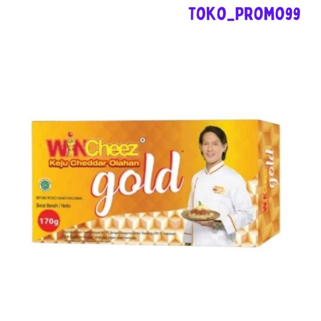 

Keju Cheddar Wincheez Gold 170 Gr