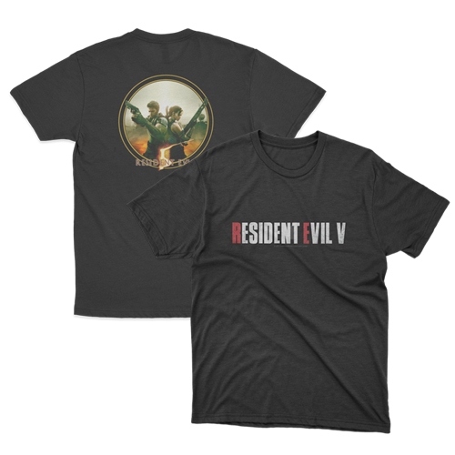KAOS GAME - RESIDENT EVIL V - TSHIRT BAJU RESIDENT EVIL V