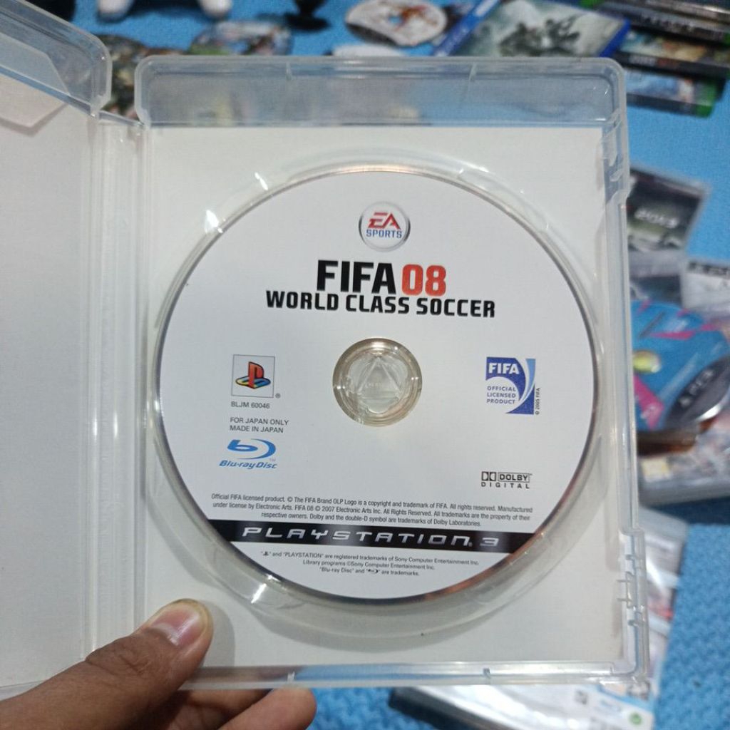 BD PS3 FIFA 08 WORLD CLASS SOCCER ( Original )