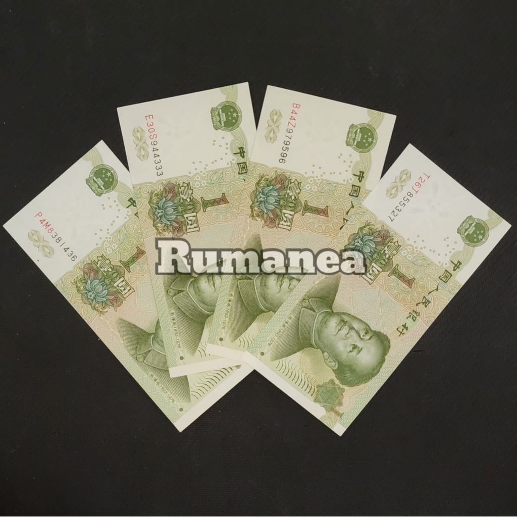 Yuan China Uang Asing Pecahan 1 Yuan