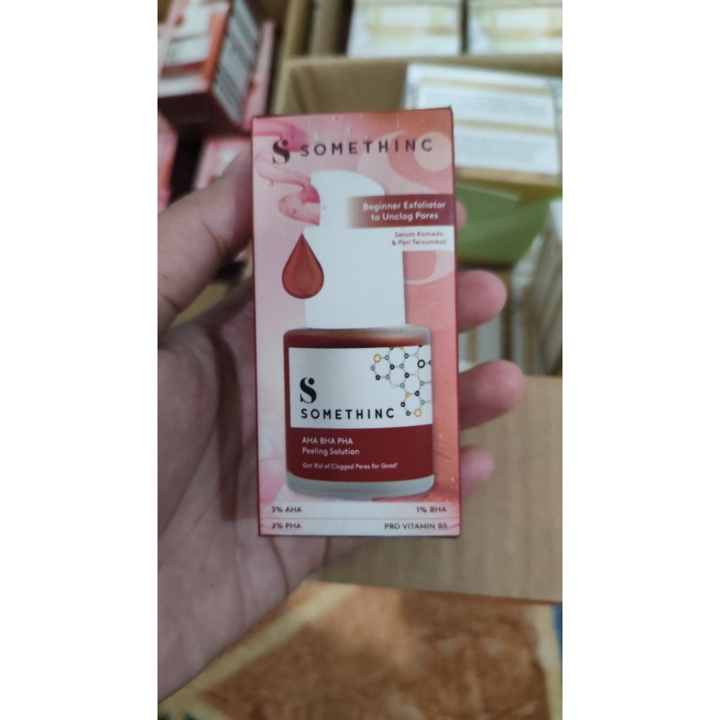 somethinc peeling serum