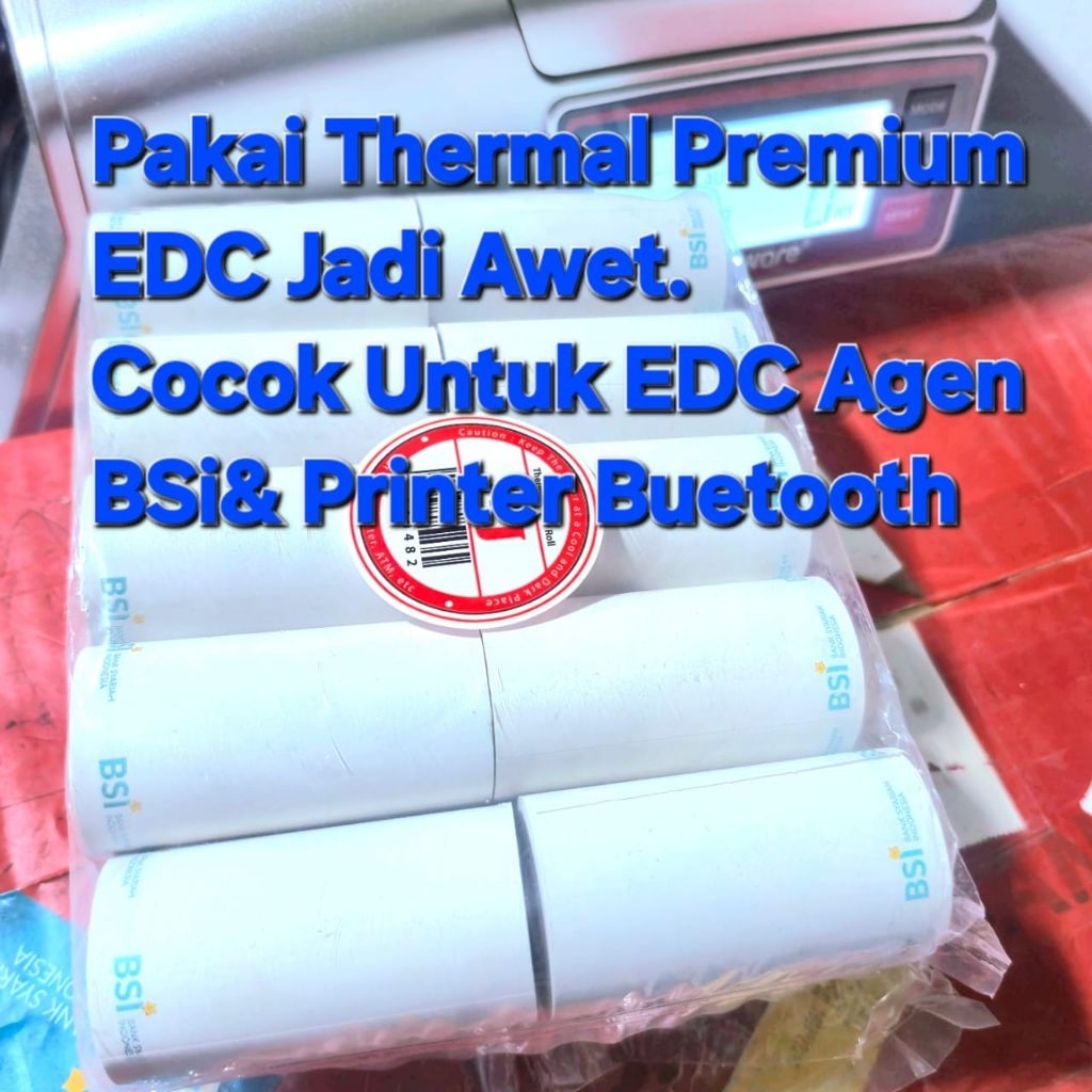 

Thermal Logo BSI 10 Pcs, Premium Quality,Ukuran 57x30.