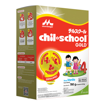 

Morinaga chil-school 4 Susu Bubuk Pertumbuhan Anak 3-12 Tahun Vanila 780 g