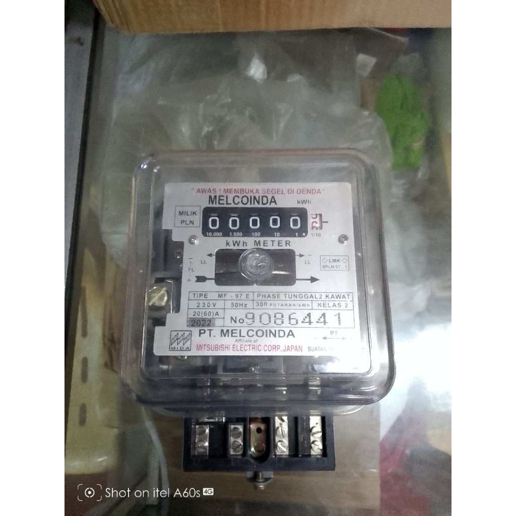 kwh meter melcoinda 20.60A 1phase