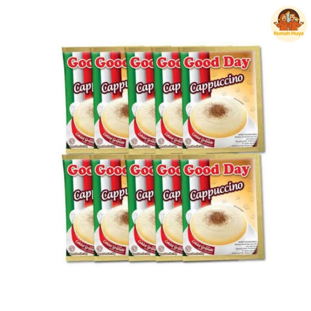 

Good Day Cappucino Renceng 10 sachet