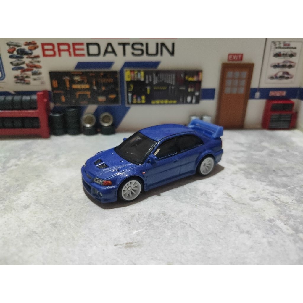 hotwheels premium 2000 mitsubishi lancer evolution VI loose pack