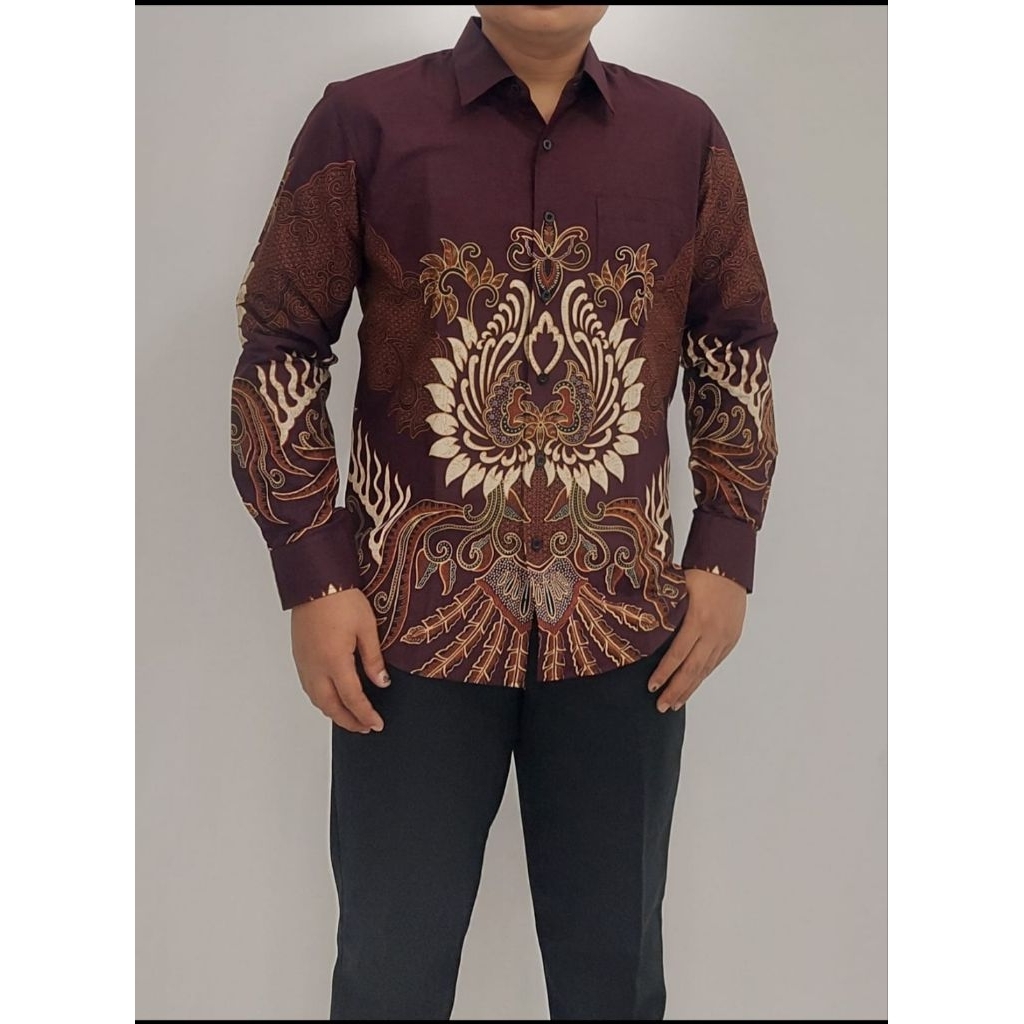 Kemeja Batik Katun Panjang Firenze