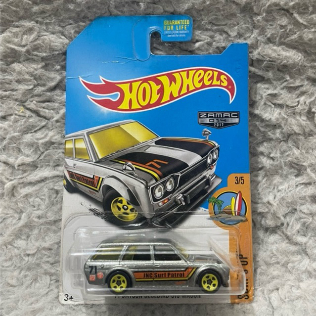 Hot Wheels 71 Datsun Bluebird 510 Wagon Zamac