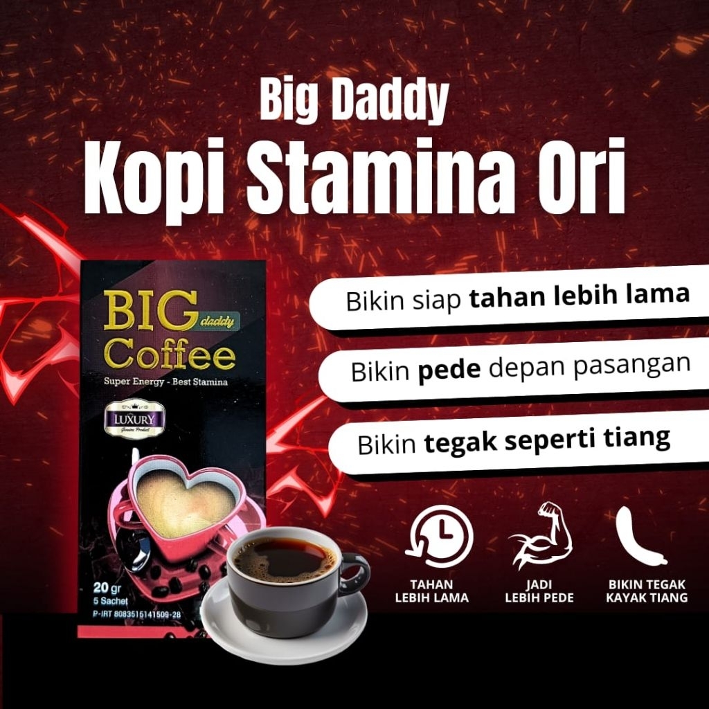 

BIG COFFEE 1 BOX ISI 5 SACHET ORIGINAL