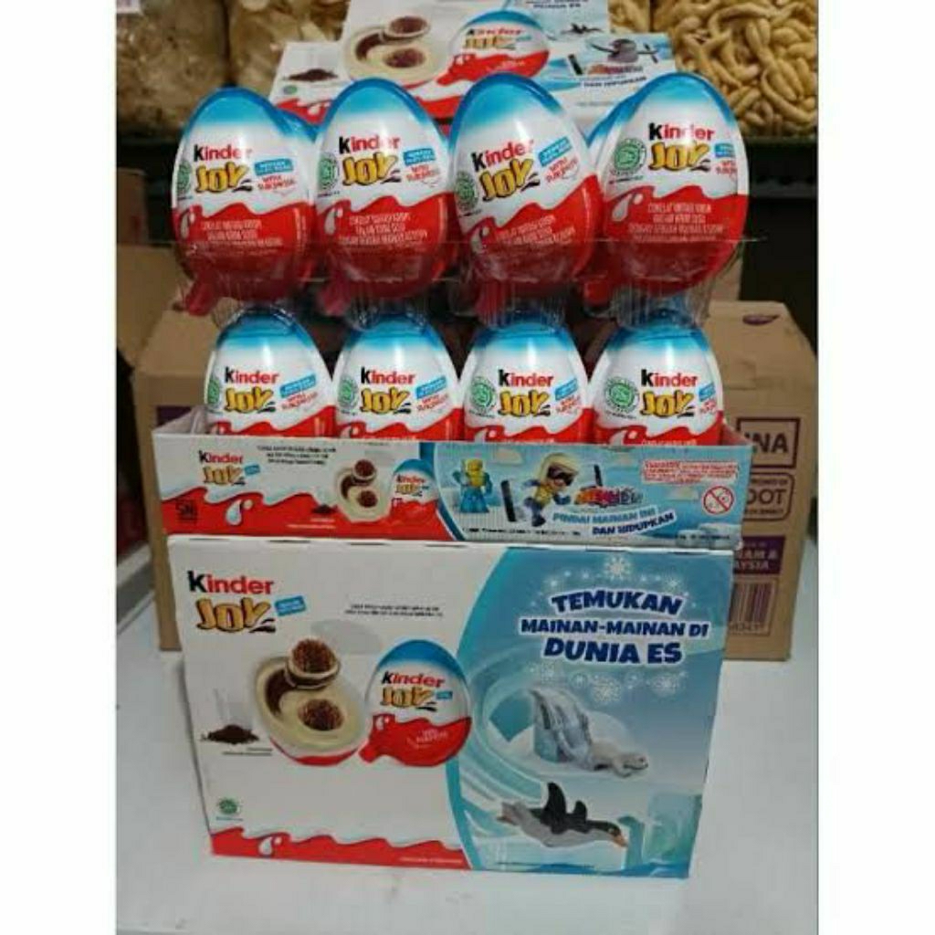 

KINDERJOY PROMO BESAR"AN!! KINDER JOY 1 BOX ISI 24 PCS