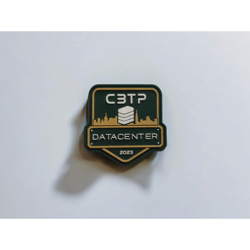 Custom rubber patch emblem karet