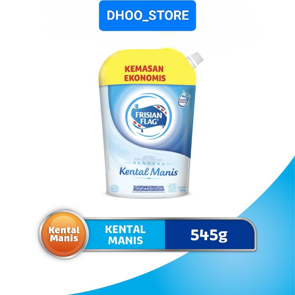 

Frisian flag susu kental manis pouch 545gr