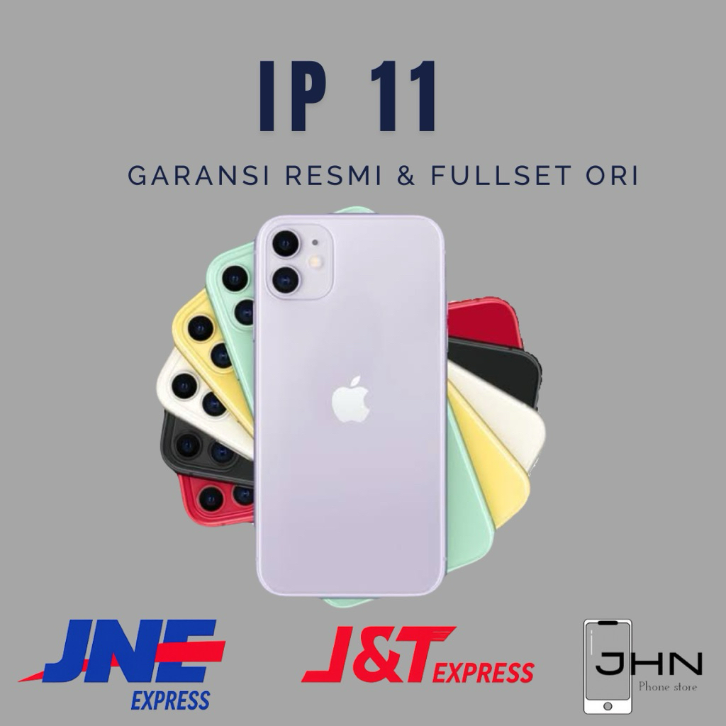 Iphone 11 64GB 128GB FULLSET RESMI SECOND LIKE NEW EX IBOX