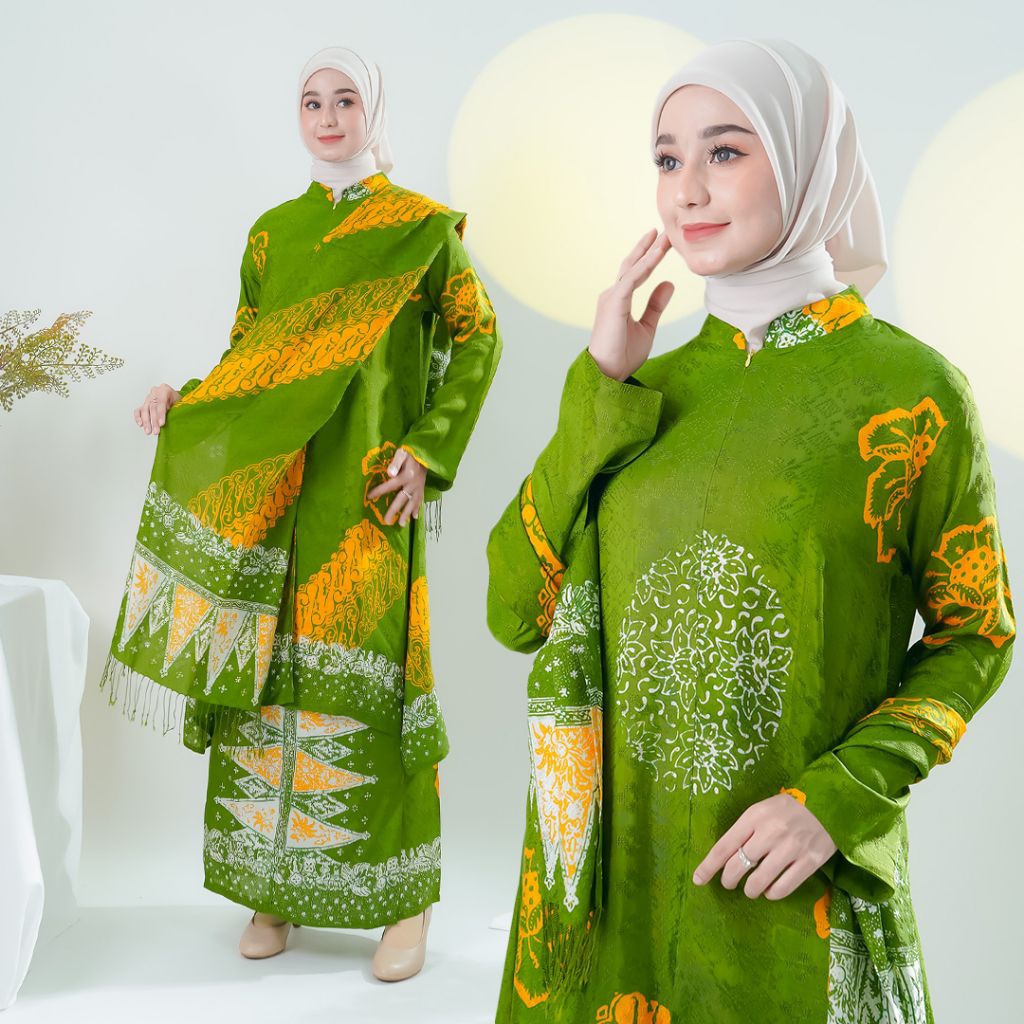 OUTFITKU - Baju kondangan wanita kekinian Gamis kondangan simple elegan Baju kondangan One Sutra