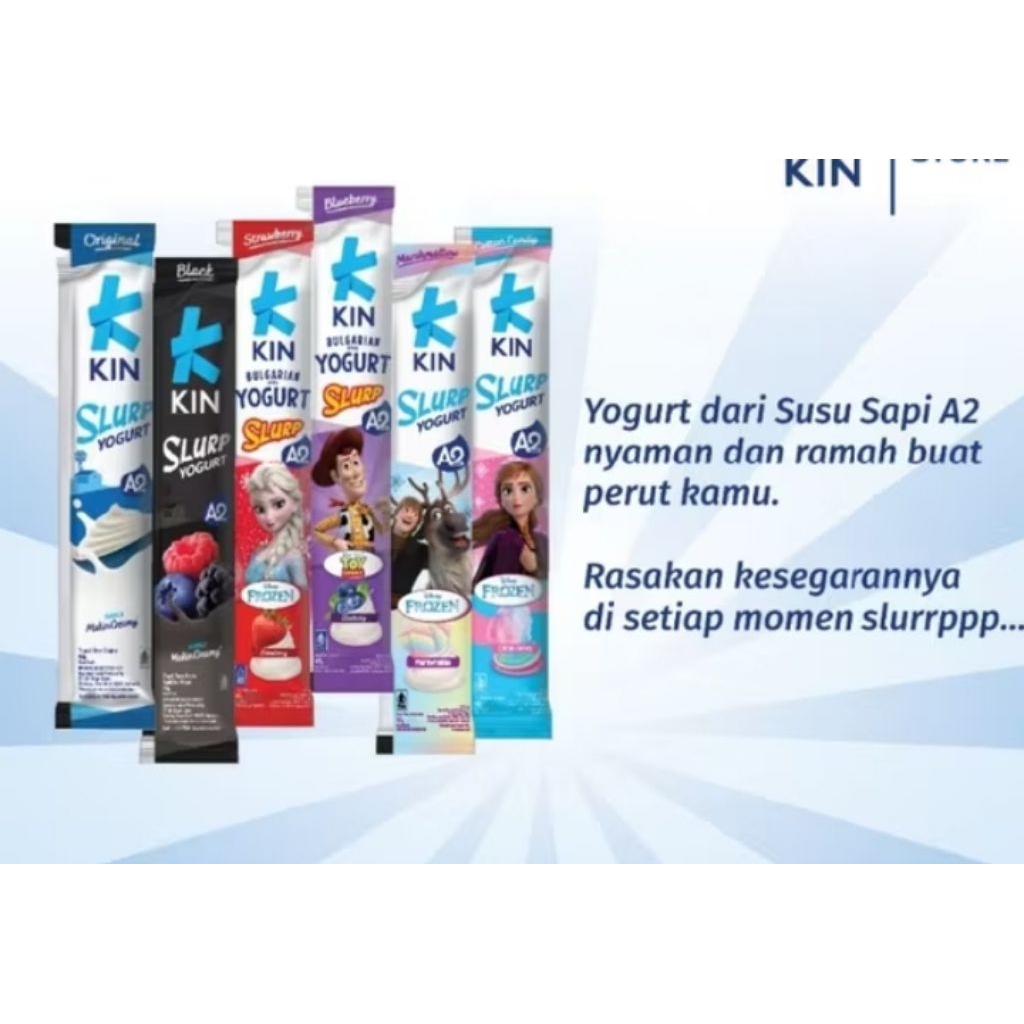 

Kin Slurp Yogurt kemasan 45 gr all varian termurahhh