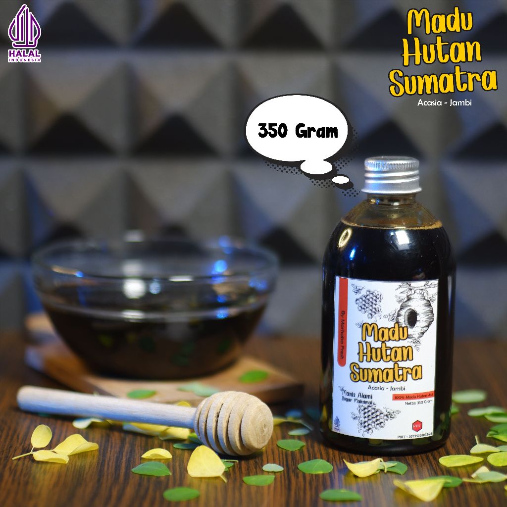 

Madu Murni Asli Hutan Sumatra Acasia Jambi 100% Tanpa Campuran