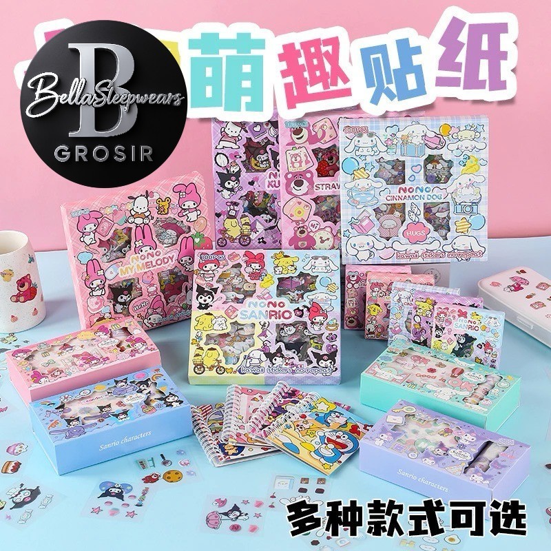 

BELLA - STIKER 2D SENMU ISI 100 LEMBAR SANRIO LABUBU MOMO STICKER ORIGINAL AESTHETIC VIRAL STICKER SANRIO KARAKTER KURUMI MELODY CINAMOROL MOMO