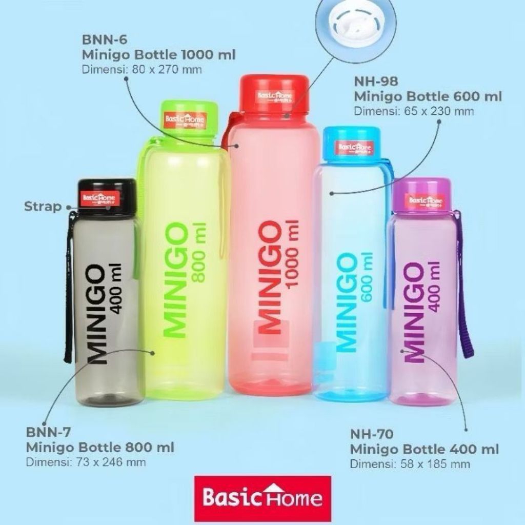 BNN-6 BOTOL MINIGO 1000ML BASICHOME