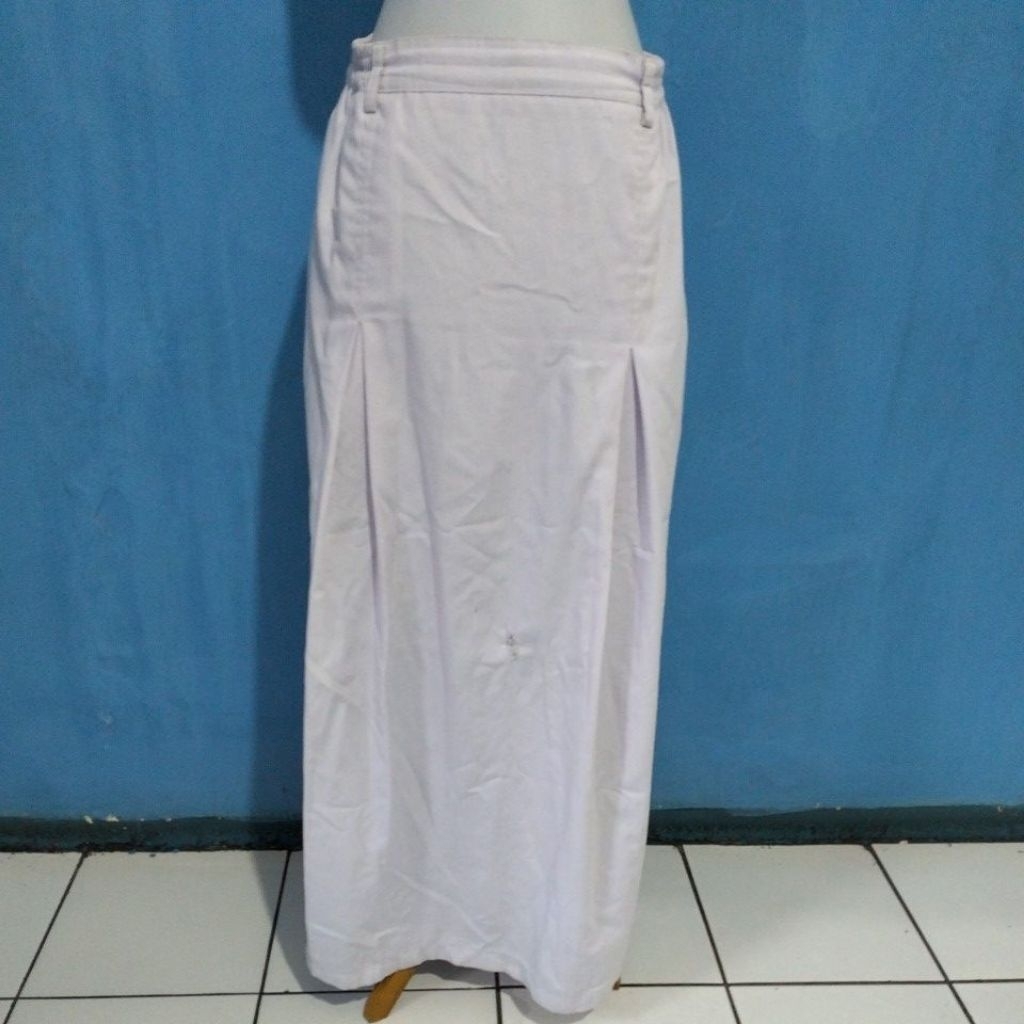 preloved rok putih panjang SMP