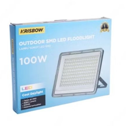 Lampu sorot taman outdoor 100 watt new - Krisbow