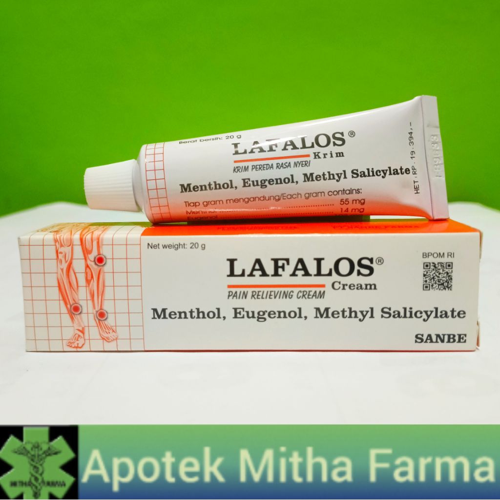 LAFALOS CREAM ANTI NYERI SENDI DAN OTOT