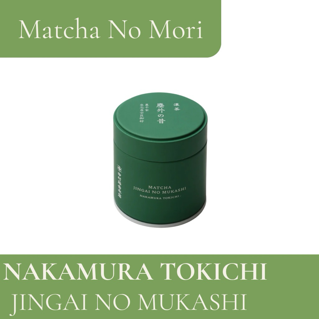 

NAKAMURA TOKICHI Jingai No Mukashi Matcha Powder Ceremonial Grade Japan / Bubuk Matcha Jepang Tin Can 30g