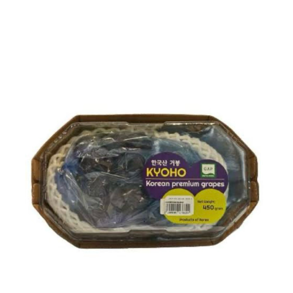 

Anggur Kyoho Black Korea | Anggur Kyoho Sweet Korean 450gram | Pack