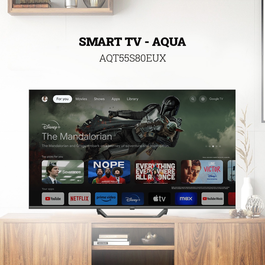 Smart TV AQUA 55 inch AQT55S80EUX