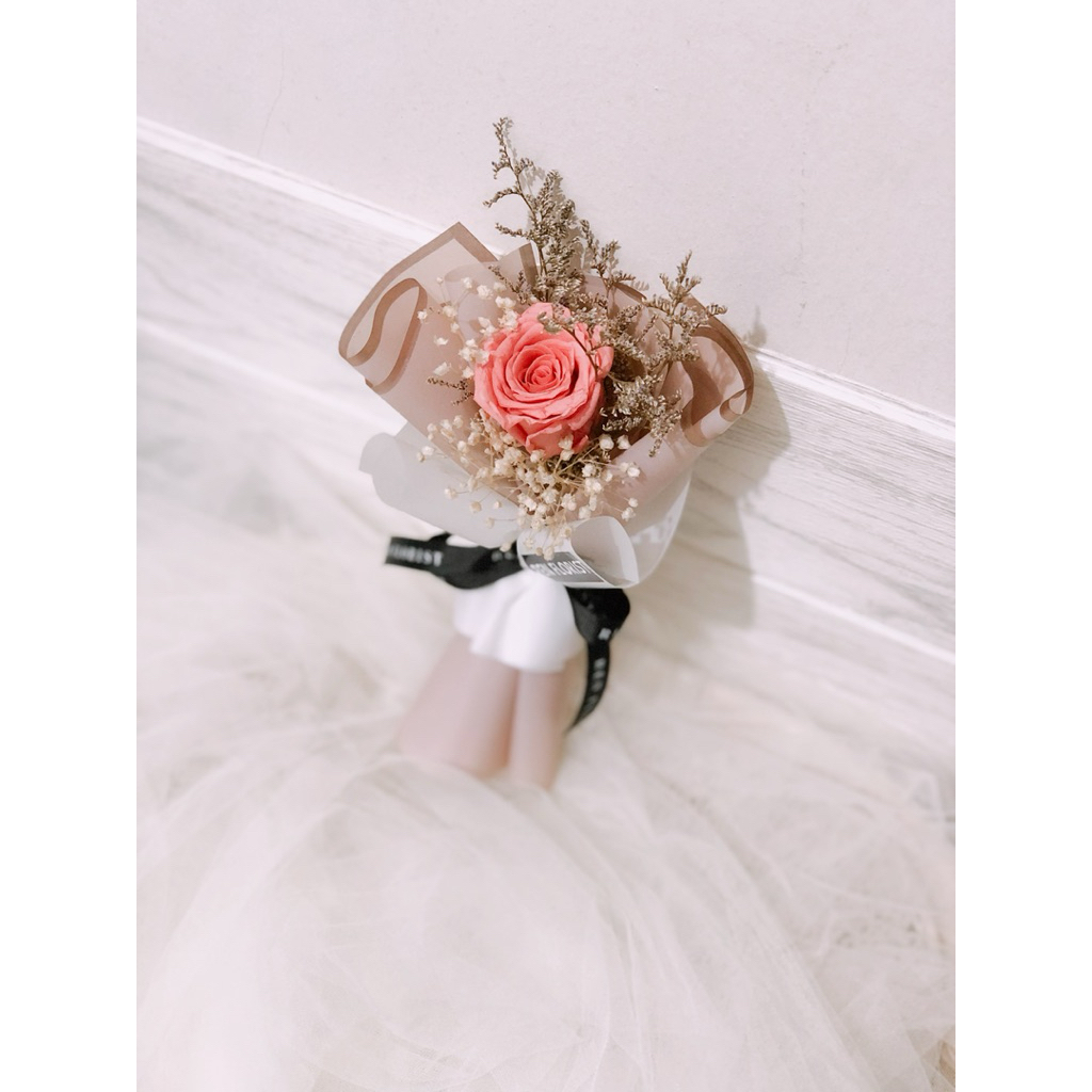 Single Preserved Rose Bouquet, Bouquet rose