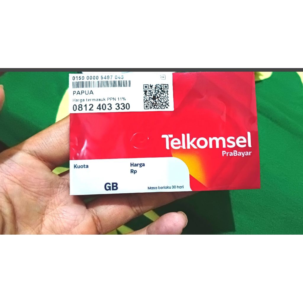 Nomor Cantik Telkomsel 10 Digit 260 GB 3 Tahun