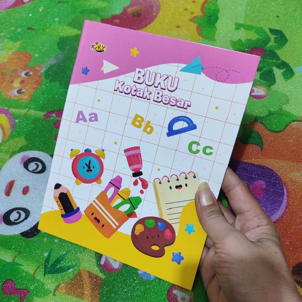 

1 Pcs Buku Kotak Besar Dan Kotak kecil 38 Lembar