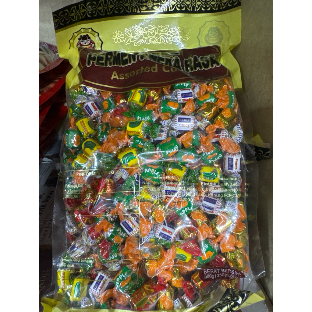 

permen buah kecil. permen xiao haha