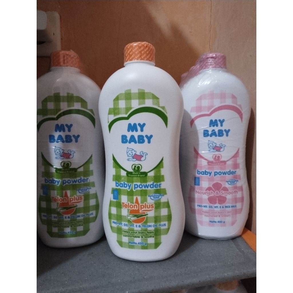 My baby powder ukuran 450 gr