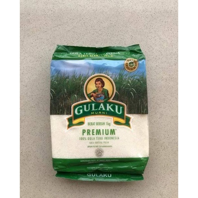 

Gulaku Hijau Premiu Gula Pasih Tebu Putih 1 kg