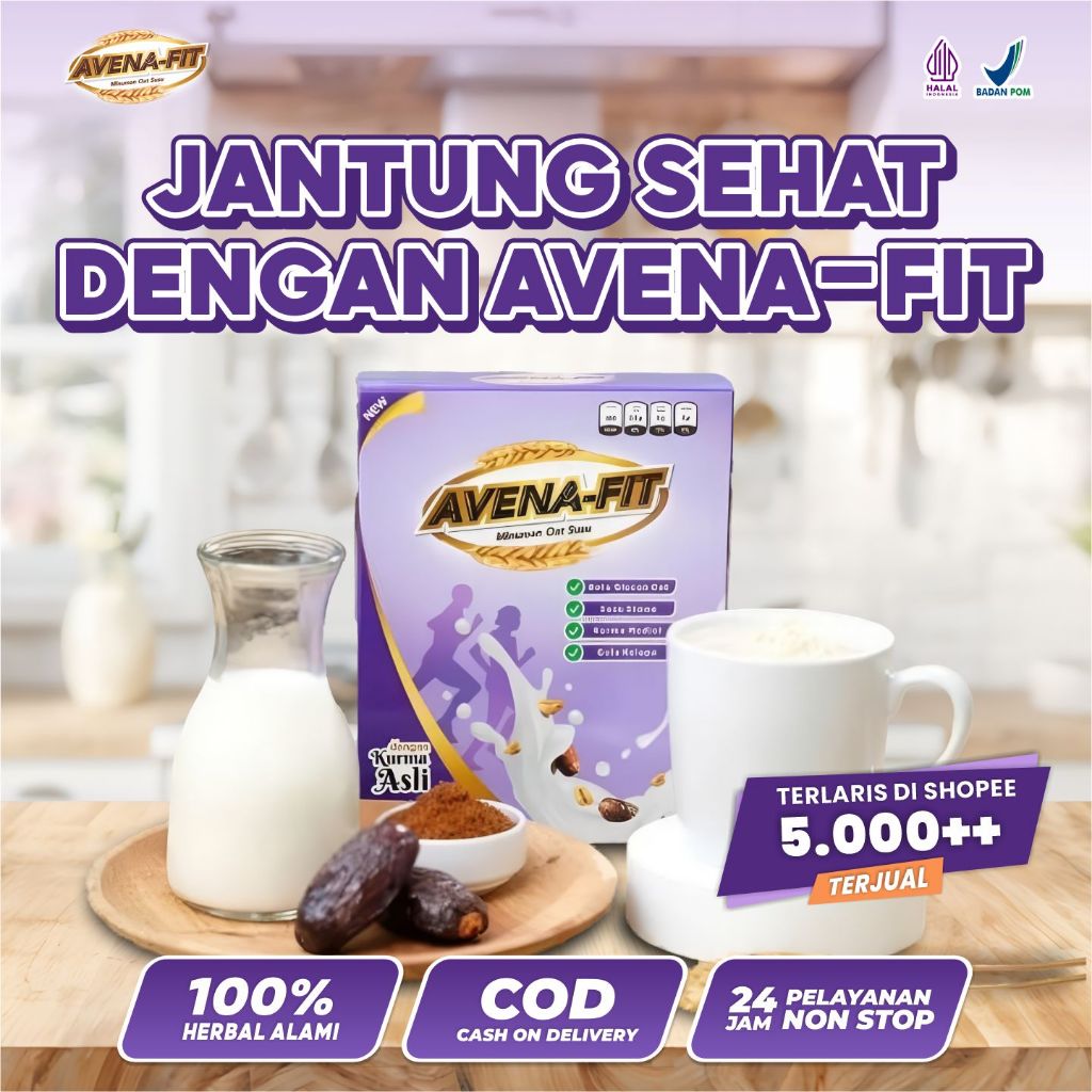 

Avena Fit - Sereal Terbaik Untuk Menyehatkan Jantung 100% Herbal Alami Halal MUI & Aman BPOM