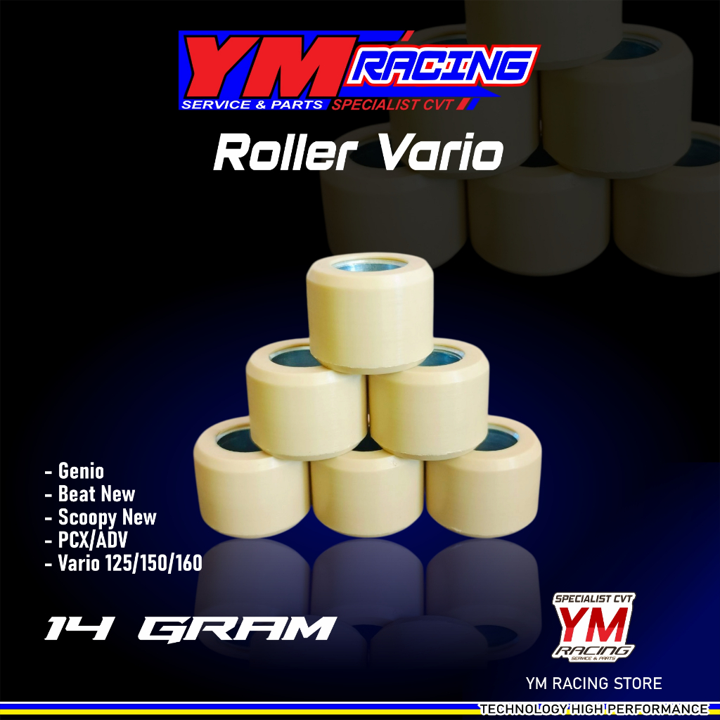 ROLLER RACING 14 GRAM VARIO 125 KZR || VARIO 150 || PCX || PESVA 125, ROLLER GENIO 14 GRAM, ROLLER B