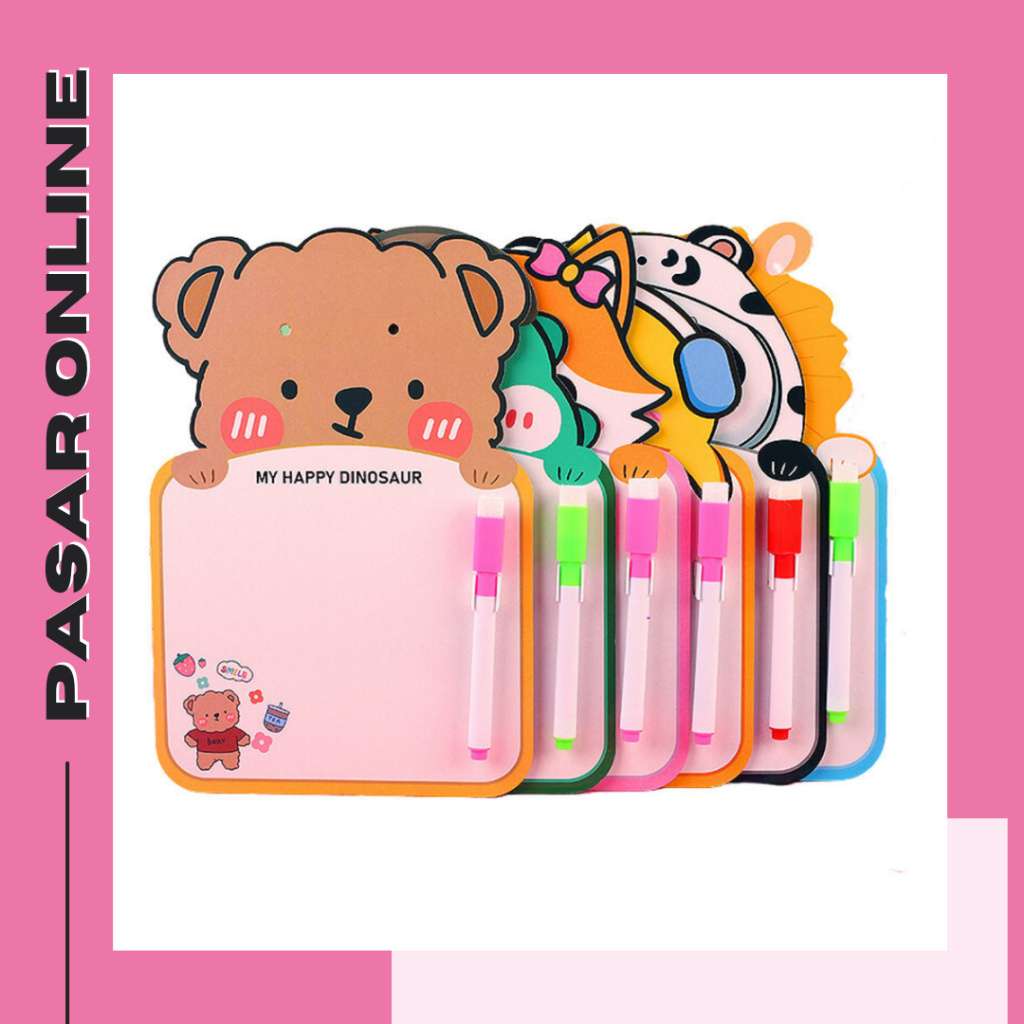

HL0669 Papan Tulis Cute Papan Tulis Karakter Anak Lucu Papan Tulis Belajar Menulis Murah Y1861